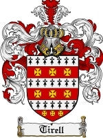 Tirell coat of arms family crest download