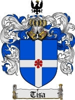 Tisa coat of arms family crest download