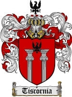 Tiscornia coat of arms family crest download