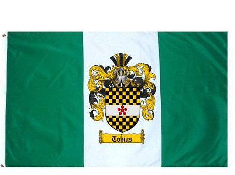 Tobias family crest coat of arms flag