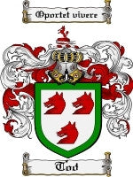 Tod coat of arms family crest download