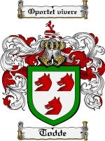 Todde coat of arms family crest download