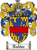 Todden coat of arms family crest download