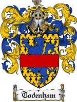 Todenham coat of arms family crest download