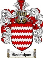 Todonham coat of arms family crest download