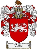 Toile coat of arms family crest download