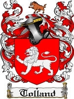 Tolland coat of arms family crest download