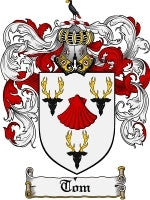 Tom coat of arms family crest download