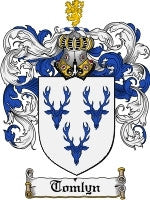 Tomlyn coat of arms family crest download