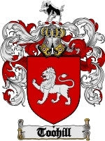 Toohill coat of arms family crest download