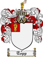 Topp coat of arms family crest download