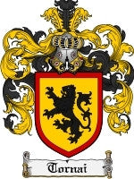 Tornai coat of arms family crest download