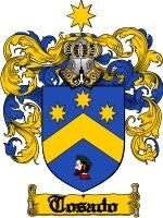 Tosado coat of arms family crest download