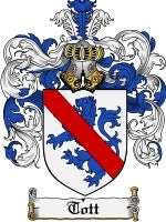 Tott coat of arms family crest download