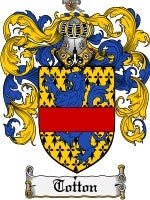 Totton coat of arms family crest download