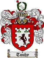 Touhy coat of arms family crest download