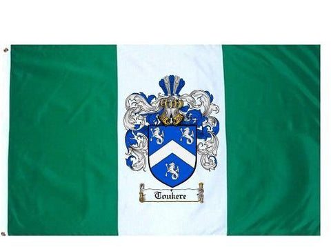 Toukere family crest coat of arms flag