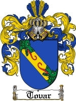 Tovar coat of arms family crest download