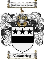 Towneley coat of arms family crest download
