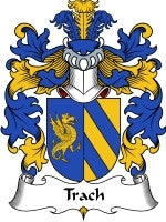 Trach coat of arms family crest download