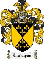 Traisham coat of arms family crest download