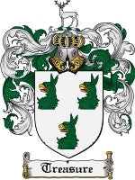 Treasure coat of arms family crest download