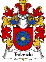 Trebnicki coat of arms family crest download