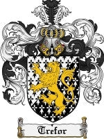 Trefor coat of arms family crest download