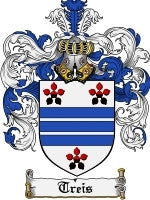 Treis coat of arms family crest download