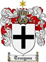 Trengove coat of arms family crest download