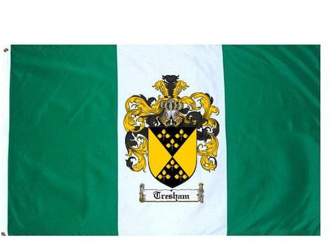 Tresham family crest coat of arms flag
