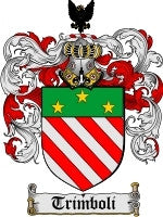 Trimboli coat of arms family crest download