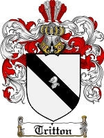 Tritton coat of arms family crest download