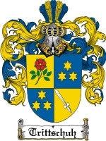 Trittschuh coat of arms family crest download