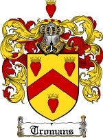 Tromans coat of arms family crest download
