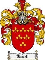 Truell coat of arms family crest download