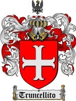 Truncellito coat of arms family crest download