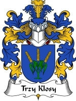 Trzy'Klosy coat of arms family crest download