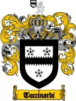 Tuccinardi coat of arms family crest download