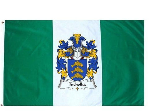 Tucholka family crest coat of arms flag