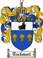 Tuckswell coat of arms family crest download