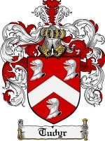 Tudyr coat of arms family crest download