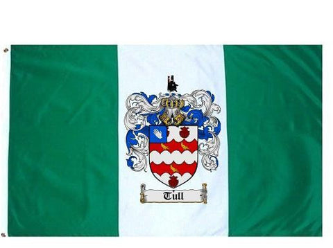 Tull family crest coat of arms flag