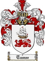 Tumee coat of arms family crest download