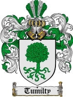 Tumilty coat of arms family crest download