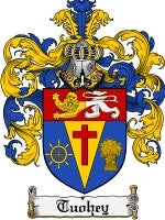Tuohey coat of arms family crest download