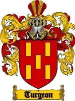 Turgeon Name Meaning, Family History, Family Crest & Coats of Arms