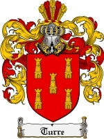 Turre coat of arms family crest download