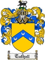 Tuthall coat of arms family crest download