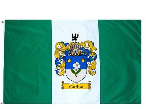 Tutino family crest coat of arms flag